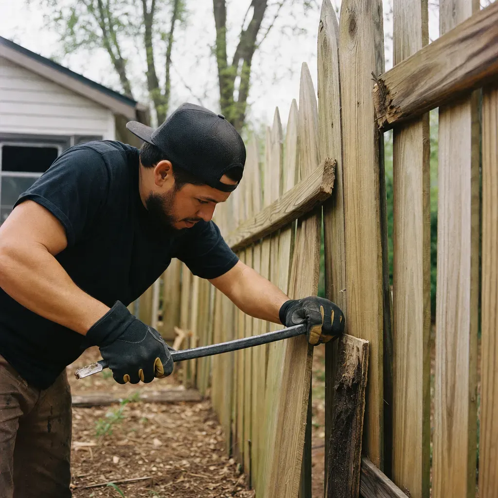 Fence Removal — Junk Removal Kennesaw